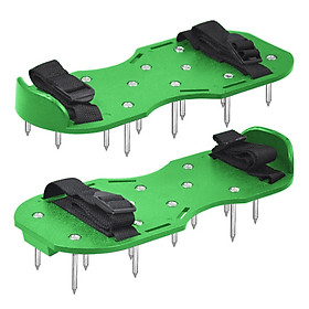 Lawn Aerator Shoes Garden Loosen The Soil Nail Shoes