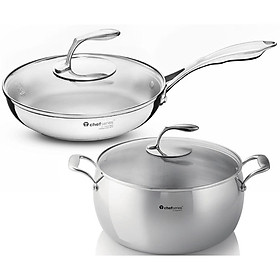 Mua Bộ Nồi Chảo Tupperware T Chef Series Perfect Set