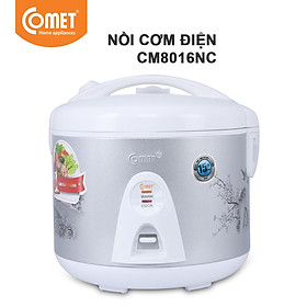 Mua Nồi cơm điện nắp cài 1 8L COMET - CM8016NG - Màu Ngẫu Nhiên - Hàng Chính Hãng