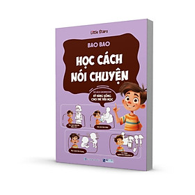 Sách Bao Bao Học Cách Nói Chuyện - Growbooks - Kỹ Năng Sống Dành Cho Trẻ Tiểu Học