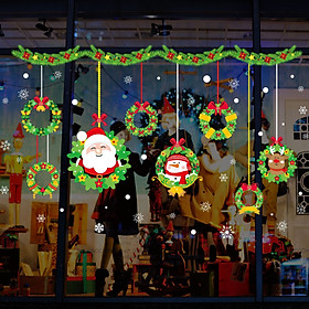 Mua  GIÁ SỈ  Decal trang trí giáng sinh mẫu mới nhất MERRYCHRISTMAS - NOEL001