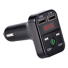 Tẩu sạc ô tô kiêm nghe nhạc MP3, kết nối điện thoại qua bluetooth, kết nối dàn âm thanh trên xe qua sóng FM