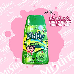 SỮA TẮM GỘI TOÀN THÂN TRẺ EM HƯƠNG TÁO MISTINE KIDDY HEAD TO TOE BATH