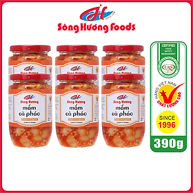 6 Hũ Mắm Cà Pháo Sông Hương Foods Hũ 390g