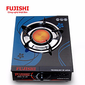 Mua Bếp gas đơn hồng ngoại mặt kính Fujishi FR-268X - Kính xanh - Hàng chính hãng