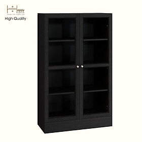 Mua  Happy Home Furniture  SCANDINA  Kệ sách 4 tầng cửa kính - 2 cánh mở  81cm x 36cm x 132cm ( DxRxC)  KSA_044