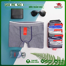 Quần Sịp đùi Sợi Tre Bamboo Nhật Bản, sịp boxer cao cấp, co giãn 4 chiều, thoáng khí thoải mái vận động