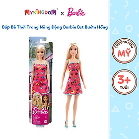 Đồ Chơi Búp Bê Thời Trang Năng Động Barbie Bst Bướm Hồng BARBIE HBV05 T7439