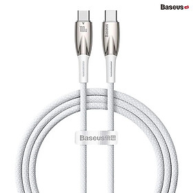 Mua Cáp Sạc Nhanh Công Suất Cao Baseus Glimmer Series Fast Charging Data Cable Type-C to Type-C 100W - Hàng chính hãng