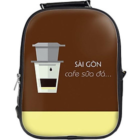 Balo In Hình Sài Gòn Cafe Sữa Đá BLFU310