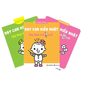 Bộ 3 cuốn Dạy con kiểu nhật (tái bản)