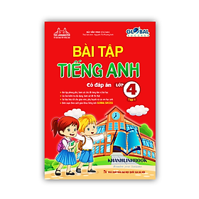 Sách - GLOBAL SUCCESS - Bài tập tiếng anh lớp 4 tập 1 (có đáp án)