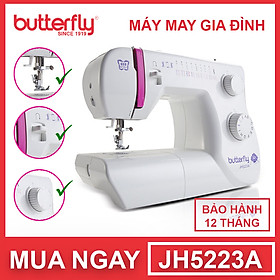 Mua Máy May Gia Đình Cơ Bản Butterfly JH5223A - Hàng Chính Hãng