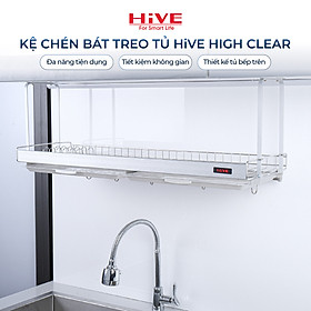 KỆ ÚP CHÉN BÁT TREO TỦ BẾP HiVE HIGH CLEAR 800