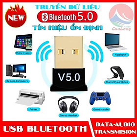 USB Bluetooth Dongle 5.0 giúp Laptop PC thu phát sóng bluetooth
