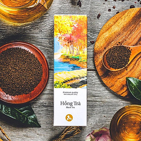 Hồng trà L'angfarm, dòng signature, 100g, hộp, mẫu lon thiếc cao