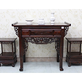 Mua Bàn cúng - bàn thờ thờ phật gia tiên.  bàn cúng 1 tầng gỗ