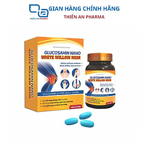 Glucosamin Nano White Willow Ssm Ổ Sung Dưỡng Chất Cho Khớp, Hỗ Trợ Làm Trơn Ổ Khớp, Hỗ Trợ Khớp Vận Động Linh Hoạt