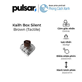 Mua Switch cơ Pulsar - Kailh Silent (gói 90) - Hàng Chính Hãng