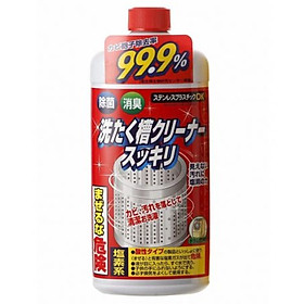 Combo Nước tẩy vệ sinh lồng máy giặt Rocket + Miếng dán bẫy chuột nội địa Nhật Bản