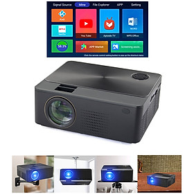 Mua Máy Chiếu Mini Chuyên Dùng Cho Gia Đình  Văn Phòng Nhỏ W2 HĐH Android 6.0 Kết Nối Bluetooth 4.0  Wifi 2.4/5GHz Tính Năng Đồng Bộ Màn Hình DLAN/Miracast/Airplay - Đầu Vào Giao Diện USB/HDMI * 2/AV/VGA/SD - Độ Phân Giải Hỗ Trợ 1920x1080P