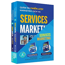 Hình ảnh Boxset Services Marketing - Quản trị chiến lược và vận hành marketing dịch vụ (2 quyển)