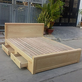 Mua Giường hộc kéo đa năng gỗ sồi tự nhiên