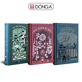Combo 3 cuốn bìa vải (Về với gia đình, Khu vườn bí mật, Những cuộc phiêu lưu của Tom Sawyer) - Công Ty Cổ Phần Văn Hóa Đông A