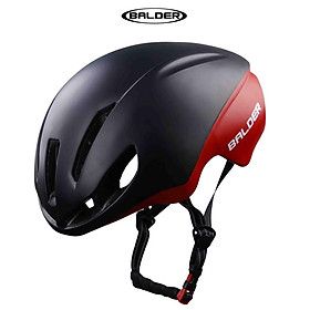 Nón bảo hiểm xe đạp thể thao BALDER TT1 B79 cao cấp ĐEN ĐỎ