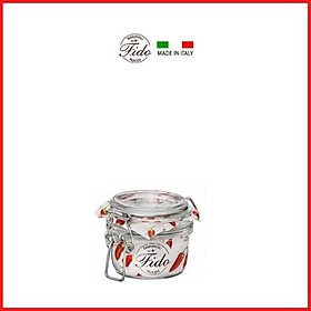 Mua ITALY-Hũ thủy tinh chưng yến  hấp pate  làm kem nắp cài FIDO - Bormioli Rocco - 130ml - 141370
