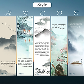 Bookmark Kẹp Sách, Dấu Trang Họa Tiết Cổ Xưa - Sbooks