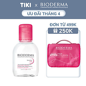 Dung dịch làm sạch và tẩy trang công nghệ Micellar Bioderma Sensibio H2O - 100ml