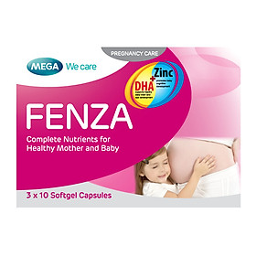 FENZA - Cung cấp 19 vitamin, khoáng chất và DHA dành cho bà bầu và sau sinh