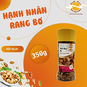 HẠNH NHÂN VỊ BƠ ĂN LIỀN CÒN VỎ DỄ BÓC XUẤT XỨ MỸ HŨ 300G