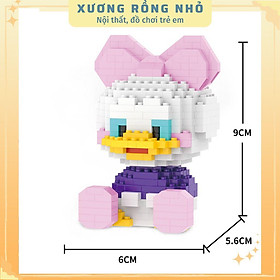 Mô Hình phi hành gia có đèn Space bricks, đồ chơi lắp ráp Phi Hành Gia 3D Có Đèn