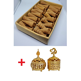 Mua nhang nụ trầm hương Thiện Phát cao cấp tặng lư