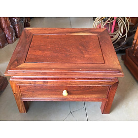 Mua Bàn tụng kinh  gỗ hương  dưới có hộc để đồ dùng  kích thước 35 cm x 50cm cao 40cm