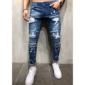 Quần jeans rách vảy mực Mã: ND1420