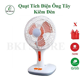 Mua Quạt kiêm đèn tích điện ông tây 2 in 1 - QONGTAY