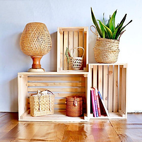 Mua Hộp Gỗ Pallet đa năng
