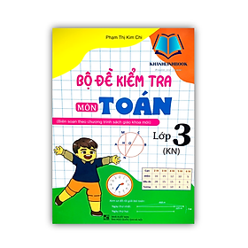 Sách - Bộ đề kiểm tra môn toán lớp 3 ( kết nối )