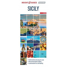 Sách - Insight Guides Flexi Map Sicily (Insight Maps) by Insight Guides (UK edition, paperback)