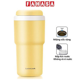 Bình Giữ Nhiệt Daily Macaron Tumbler 480 ml - LocknLock LHC3292YEL- Màu Vàng