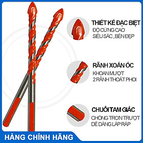 Mũi khoan đa năng - khoan sắt,bê tông, gỗ , thủy tinh siêu cứng chuyên dụng cho thợ hoặc sửa chữa đồ đạc gia đình - Thương hiệu KIOTOOL