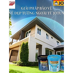 Sơn tường nhà JOTUN JOTASHILED SẠCH VƯỢT TRỘI 15L chống bám bụi (Sơn ngoại thất)