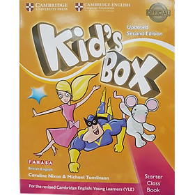 [Download Sách] Kid's Box Second edition Class Book With CD-ROM Starters