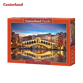 Xếp hình puzzle Rialto by Night 1000 mảnh CASTORLAND C-104215