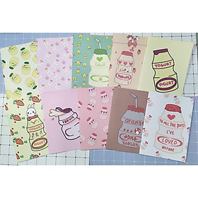 3 Quyển vở hình sữa chua  ( giao ngẫu nhiên mẫu khác nhau)