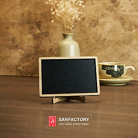 Mua  Kèm Chân đế + phấn màu  Bảng đen mini viết phấn để bàn  trang trí tiệc cưới  sinh nhật DIY SAN-VP07