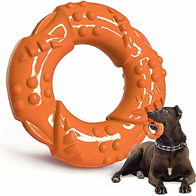 Đồ chơi nhai cho chó cho các mincers hung hăng: đồ chơi nhai trong cao su tự nhiên cực trị cho chó con gần như không thể phá hủy